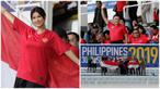Mulai dari Ketua Umum PSSI, Mochamad Iriawan atau Iwan Bule hingga Maria Ozawa atau Miyabi datang mendukung Timnas Indonesia U-22 melawan Thailand pada laga perdana SEA Games 2019 Manila. (Bola.com/M Iqbal Ichsan)
