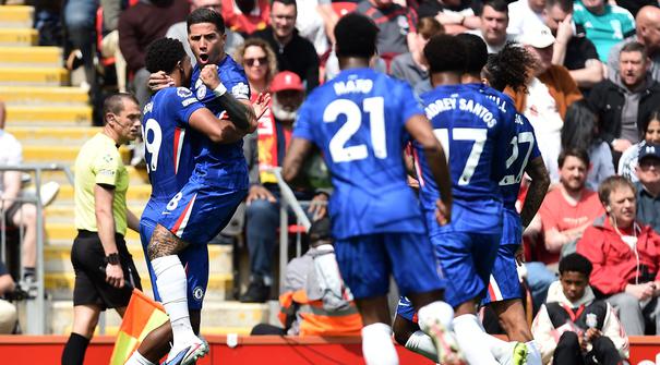 Liverpool gagal memetik poin penuh saat menjamu Chelsea dalam laga lanjutan Liga Inggris 2025/2026, Sabtu (09/05/2026) waktu setempat. (AFP/Peter Powell)