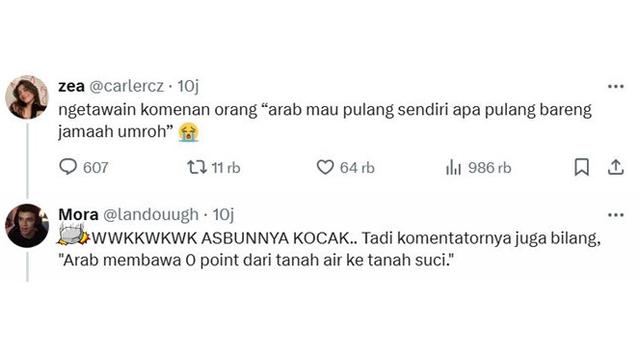 6 Cuitan Asbun Netizen Usai Timnas Indonesia Kalahkan Arab Saudi, Bikin Ngakak