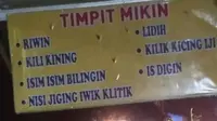 7 Nama Makanan di Daftar Menu Ini Berhasil Bikin Pembeli Bingung.