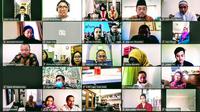 KBRI Pretoria melakukan silaturahmi Idul Fitri secara virtual karena pandemi Virus Corona COVID-19. (Dok: KBRI Pretoria)