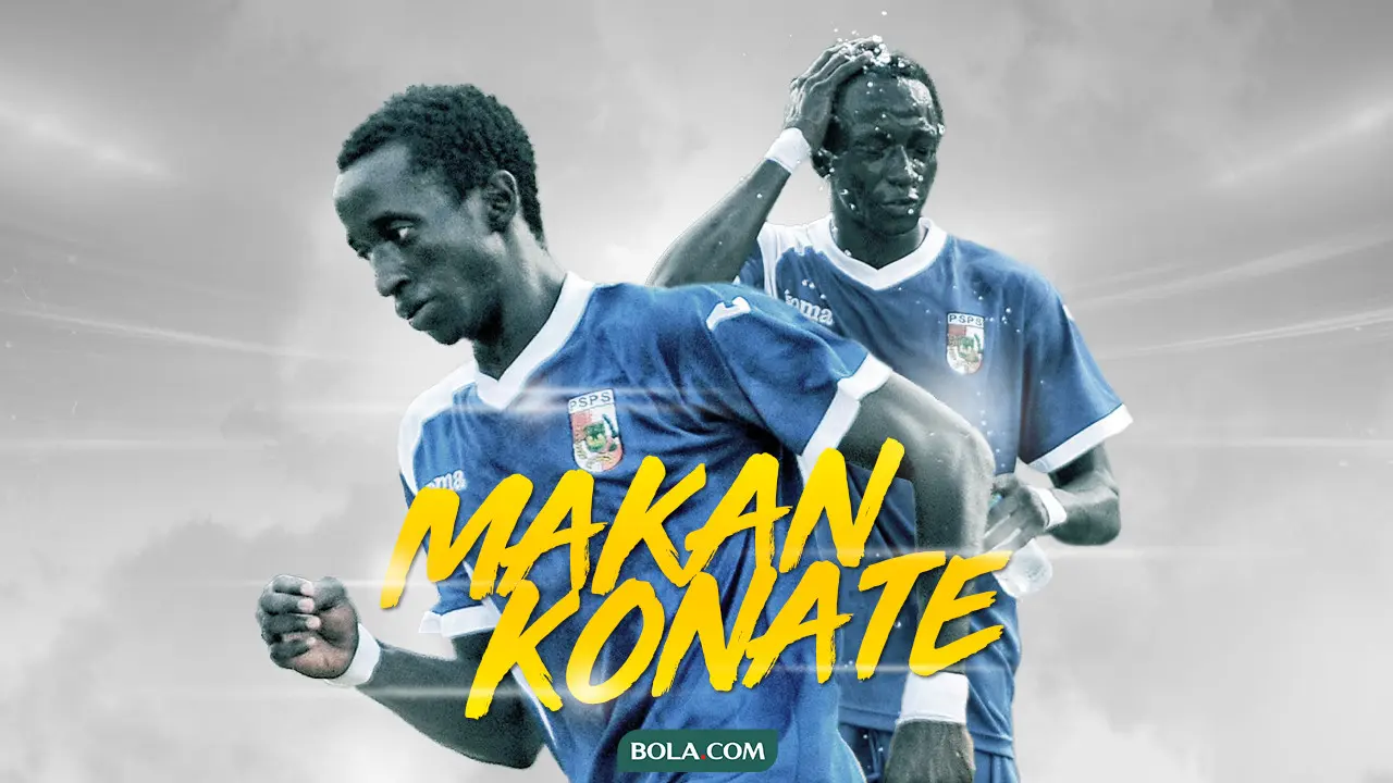 Makan Konate bersama PSPS