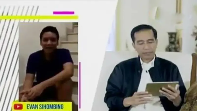 Presiden Jokowi Menjawab Pertanyaan Remaja di Media Sosial