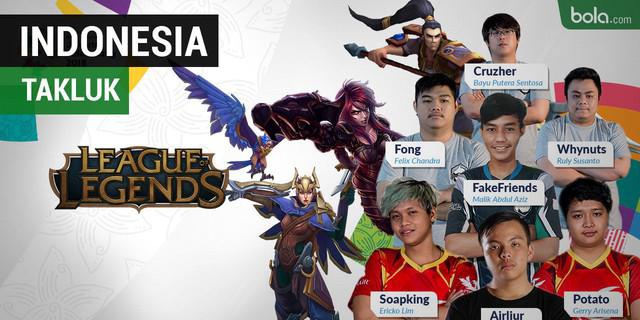 VIDEO: Tim LoL Indonesia Telan Kekalahan dari Arab Saudi