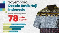 Sayembara desain batik haji Indonesia. (Foto: Kemenag)