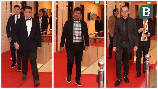 Foto: Tampil Modis, Begini Gaya Coach Indra Sjafri dan Sejumlah Mantan Atlet dan Pelatih di Atas Karpet Merah