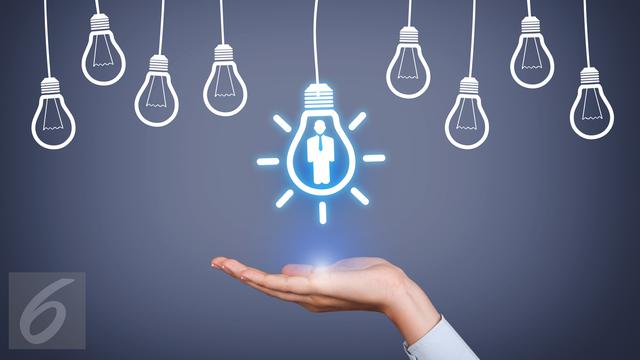 Ilustrasi orang cerdas