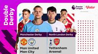 Live Streaming Big Match Liga Inggris Derby Manchester & London di Vidio Pekan Ini. (Sumber : dok. vidio.com)
