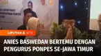 Bakal calon presiden koalisi perubahan untuk persatuan, Anies Baswedan bersilaturahmi dengan bu nyai pengasuh Pondok Pesantren se-Jawa Timur.