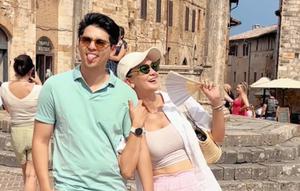 Setelah nikah di Bali, 7 Mei 2025, Luna Maya dan Maxime Bouttier sering traveling dari Candi Borobudur hingga ke Koloseum. Gaya mereka mencuri perhatian. (Foto: Dok. Instagram @lunamaya)