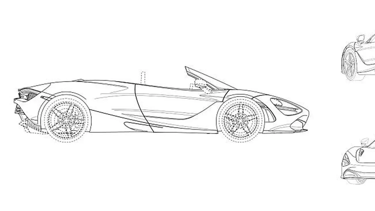 Mengintip Bocoran Desain McLaren 720S 2020