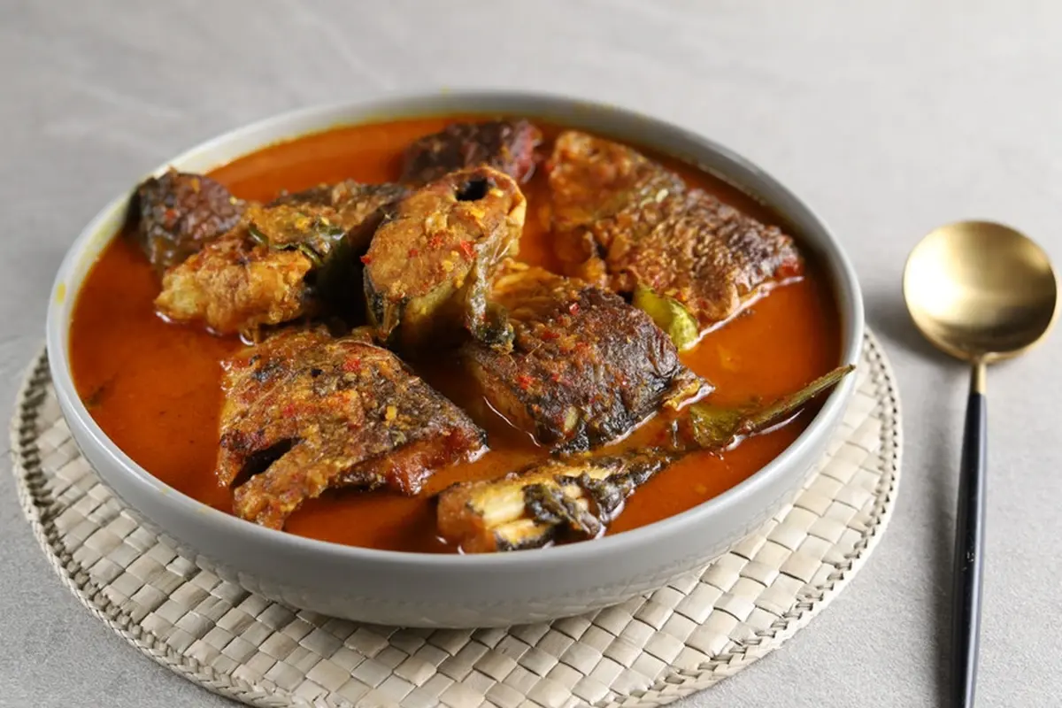 ikan bumbu rujak kuah merah
