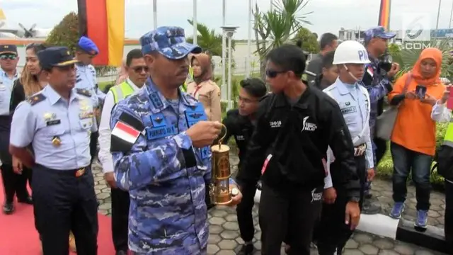 VIDEO: Api Asian Games 2018 Tiba di Padang Pariaman