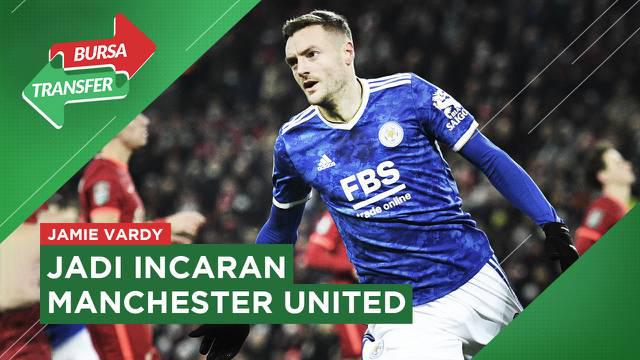 Berita Bursa Transfer, Krisis Di Lini Serang, Manchester United Kejar Jamie Vardy Menjelang Tutupnya Bursa Transfer Musim Panas Ini.