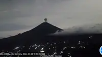 Gunung Semeru Alami Erupsi dua Kali (Istimewa)