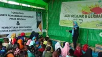 Ngaji Plastik diadakan oleh Bank Sampah Nusantara dan NU. (dok.Instagram @ai_rosita2283/https://www.instagram.com/p/Bu8ops1g9kq/Henry
