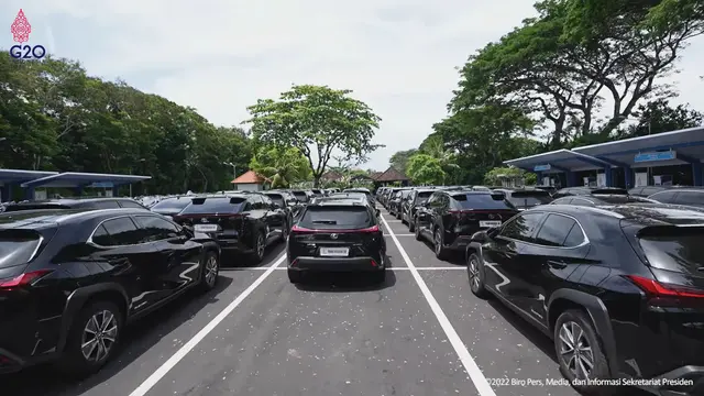 Deretan Kendaraan listrik KTT G20