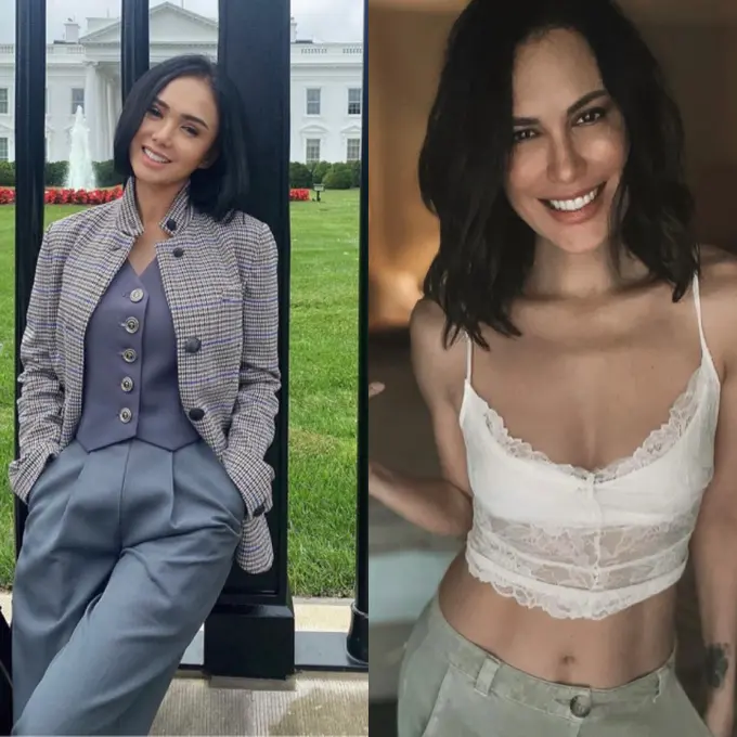 Adu Gaya Yuni Shara dan Sophia Latjuba