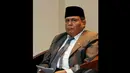 Ahmad Kanedi menegaskan jika DPD RI bertanggung jawab terhadap Pilkada secara langsung. Karena dengan Pilkada langsung rakyat bisa memilih pemimpin daerahnya sendiri yang lahir dari daerah, Jakarta, Rabu (15/10/2014) (Liputan6.com/Andrian M Tunay)