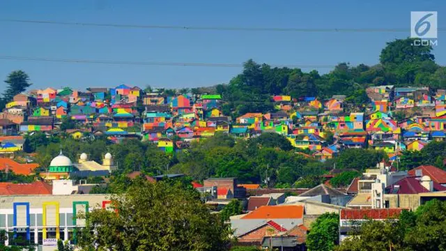 Sambut Asian Games 2018, Palembang Bikin Kampoeng Warno-Warni