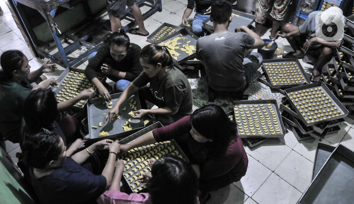 Untuk harga kue kering dijual dengan harga Rp80 ribu per kilogram. (merdeka.com/Iqbal S Nugroho)