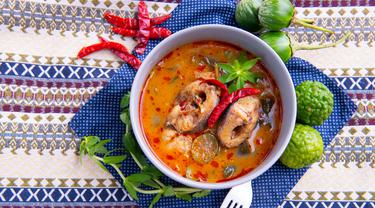 Resep Praktis Ikan Tongkol Kuah Santan Pedas Gurih