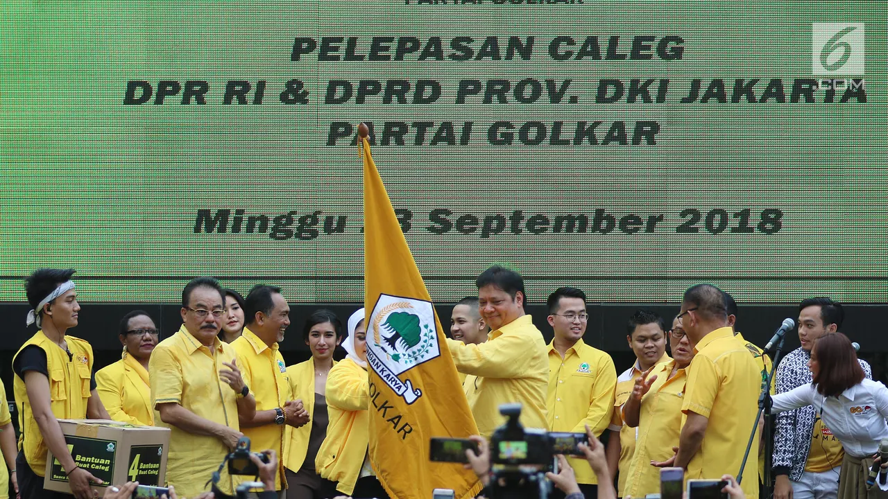 Golkar Lepas Caleg DPR RI Pemilu 2019