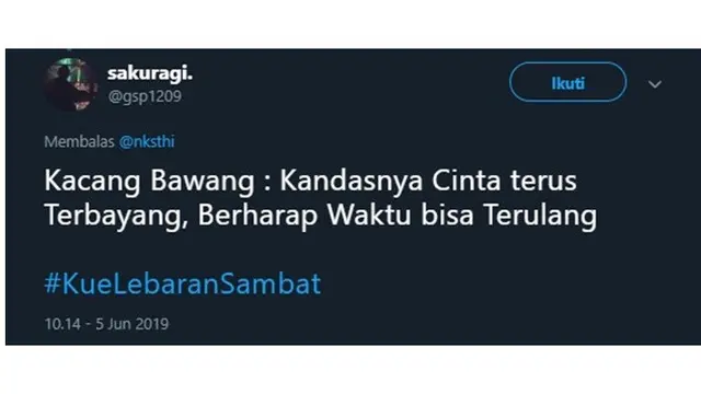 Singkatan Lucu Soal Kue Lebaran Ala Netizen Ini Bikin Ngakak