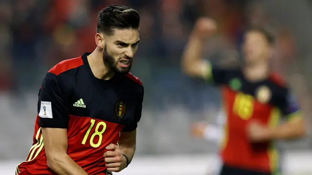Pesta Belgia saat Bobol Gawang Estonia 8 Gol