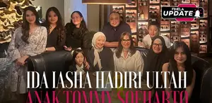 Ida Iasha Hadiri Ultah Anak Tommy Soeharto