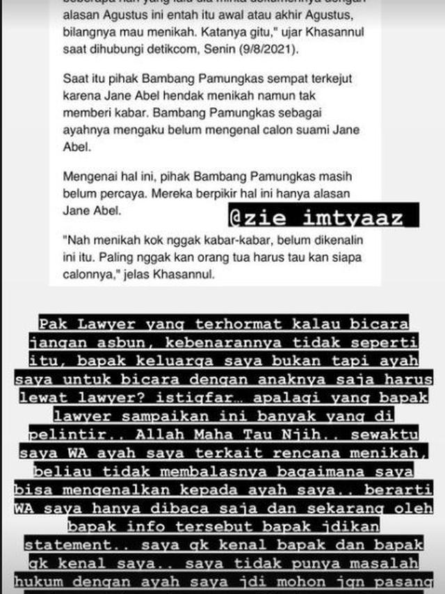 6 Curhatan Jane Abel Anak Bambang Pamungkas yang Dicoret dari KK, Memilukan