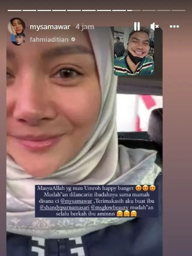 Tampil Berhijab, Ini 6 Potret Mawar AFI Berangkat Umrah Bareng Larissa Chou