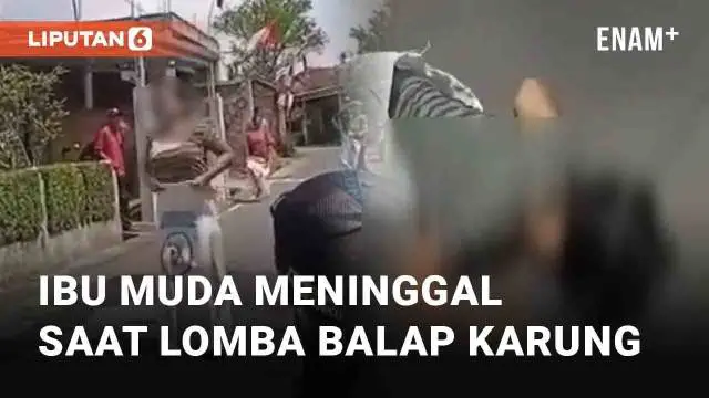 Suka cita lomba 17 Agustusan HUT ke-77 RI di Tasikmalaya diwarnai duka. Insiden tak terduga terjadi di tengah lomba balap karung di Kelurahan Cipawitra, Mangkubumi, Tasikmalaya pada Rabu (17/8/2022). Terekam seorang wanita peserta lomba jatuh usai be...