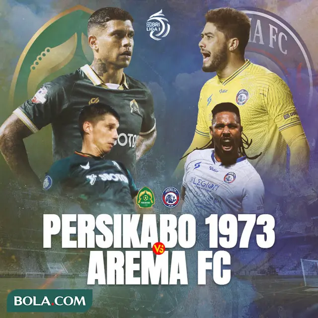 BRI Liga 1 - Duel Antarlini - Persikabo 1973 Vs Arema FC
