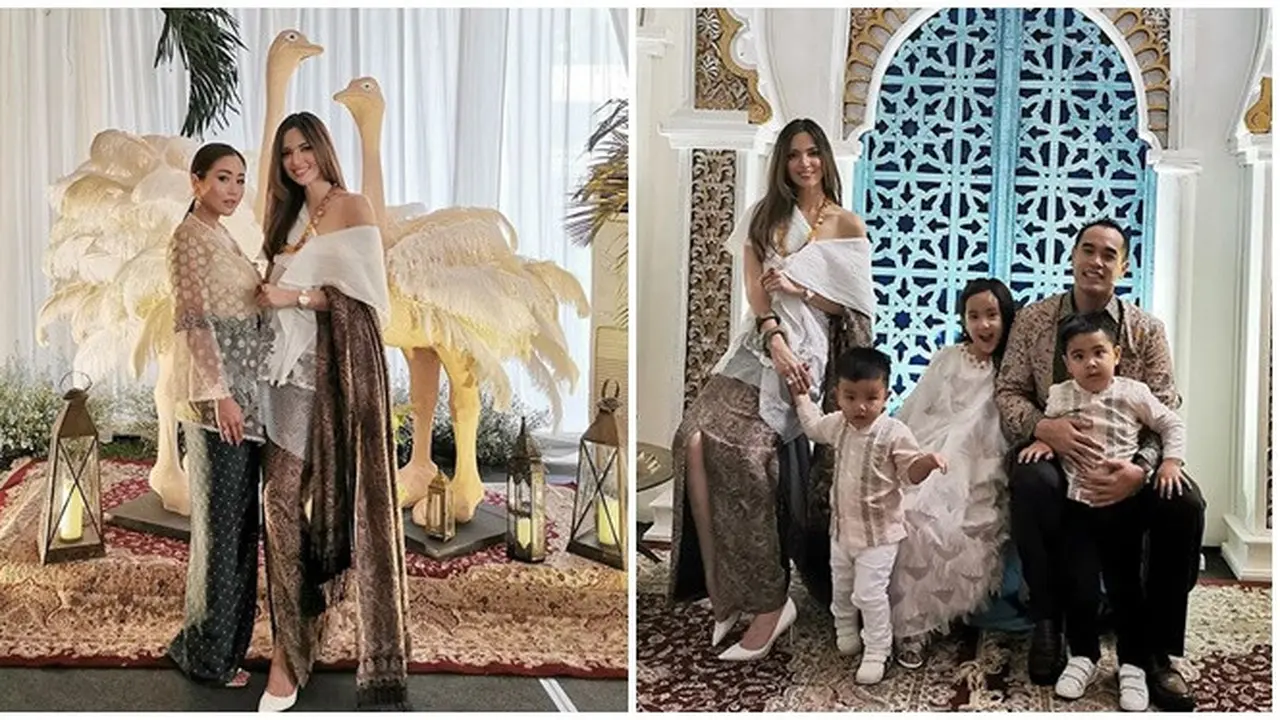 Gaya Nia Ramadhani Pakai Kebaya, Ada yang Jadi Kontroversi
