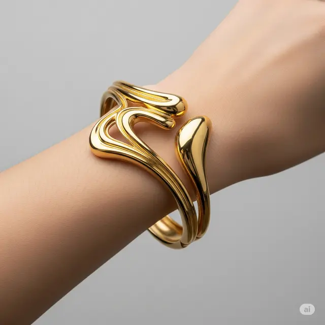 Model Gelang Emas 24K Terbaru yang Unik di Tahun 2025.