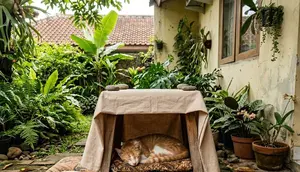 6 Cara Membuat Tempat Berteduh Hewan Peliharaan di Pekarangan Rumah, Nyaman dan Hemat Biaya