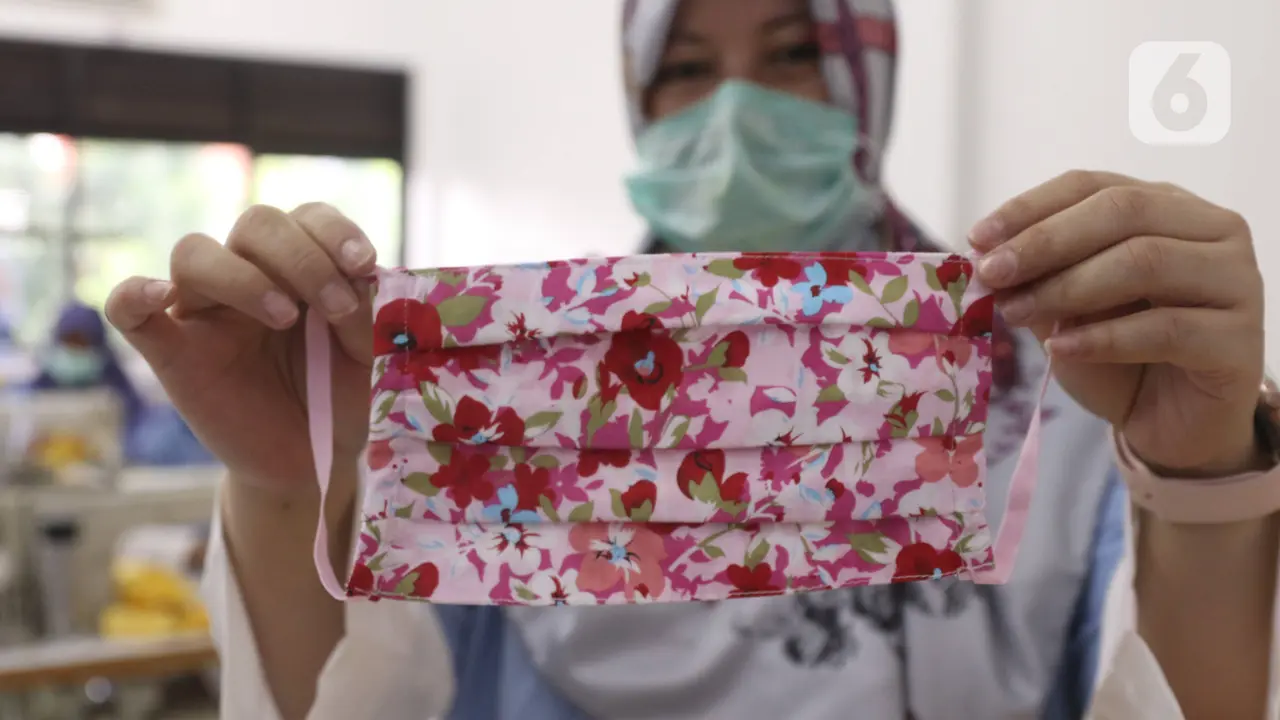 Pemkot Tangerang Produksi Masker Kain