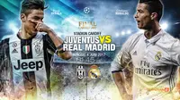 Juventus vs Real Madrid (Liputan6.com/Abdillah)