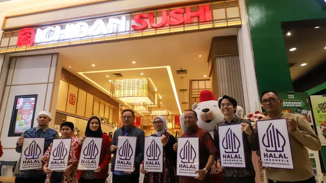Sah, Ichiban Sushi Kantongi Sertifikat Halal Predikat A