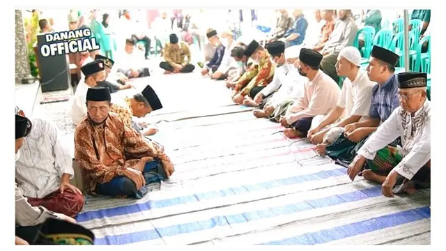 10 Potret Tasyakuran Pernikahan Danang DA dan Nura, Penuh Kesederhanaan