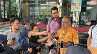 Masyarakat Anti-Korupsi Indonesia (MAKI) melaporkan Wakil Ketua Komisi Pemberantasan Korupsi Alexander Marwata ke Dewan Pengawas (Dewas) KPK, Rabu (2/8/2023). (Liputan6.com/Fachrur Rozie)