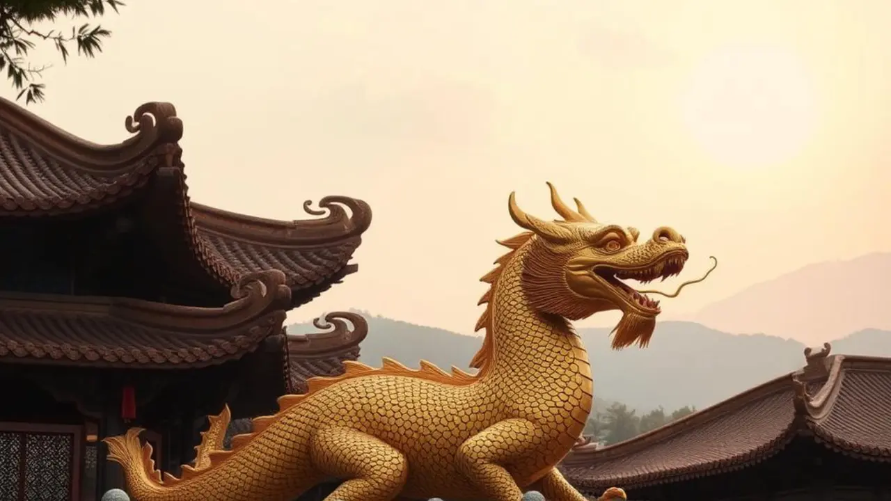 Gold dragon