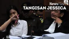 Bacakan nota pembelaan Jessica Kumala Wongso menangis di Pengadilan Negeri Jakarta Pusat