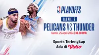 Live Streaming NBA: Pelicans Vs Thunder di Vidio. (Sumber: dok. vidio.com)