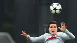 Masalah kebugaran menjadi salah satu faktor utama pemain asal Italia tersebut dimainkan. Sejauh ini, Chiesa hanya tampil dalam empat pertandingan kompetitif dengan total waktu bermain hanya 123 menit di Liverpool. (AFP/Peter Powell)