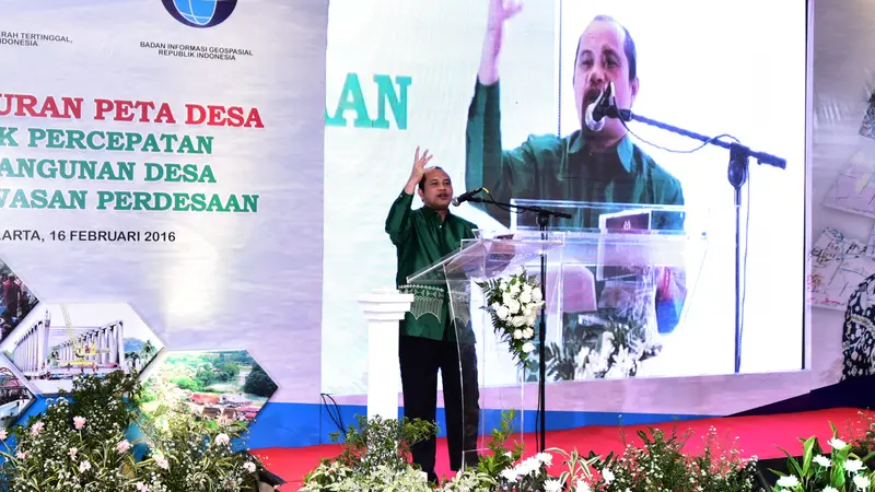 Peta Desa Dijadikan Acuan Percepatan Pembangunan