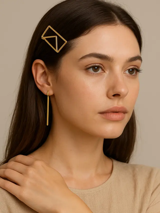 Model Headpiece, Anting, dan Gelang