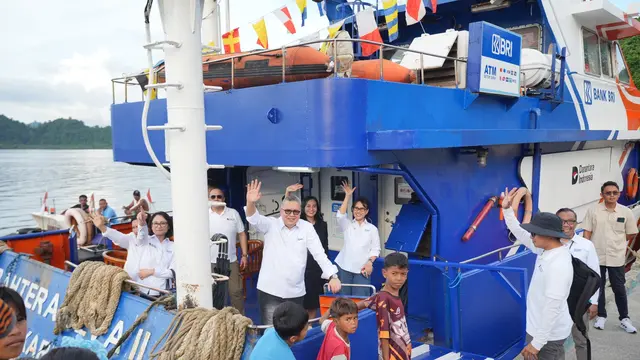 Teras Kapal BRI Jangkau Wilayah Kepulauan, Wujud Layanan Perbankan yang Hadir Lebih Dekat
