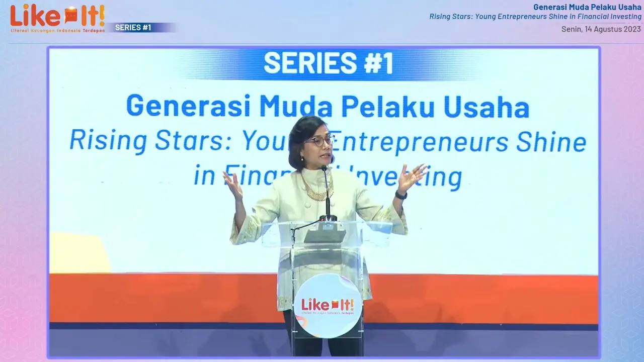 Menteri Keuangan (Menkeu) Sri Mulyani Indrawati